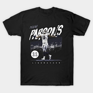 Micah Parsons Dallas Grunge T-Shirt